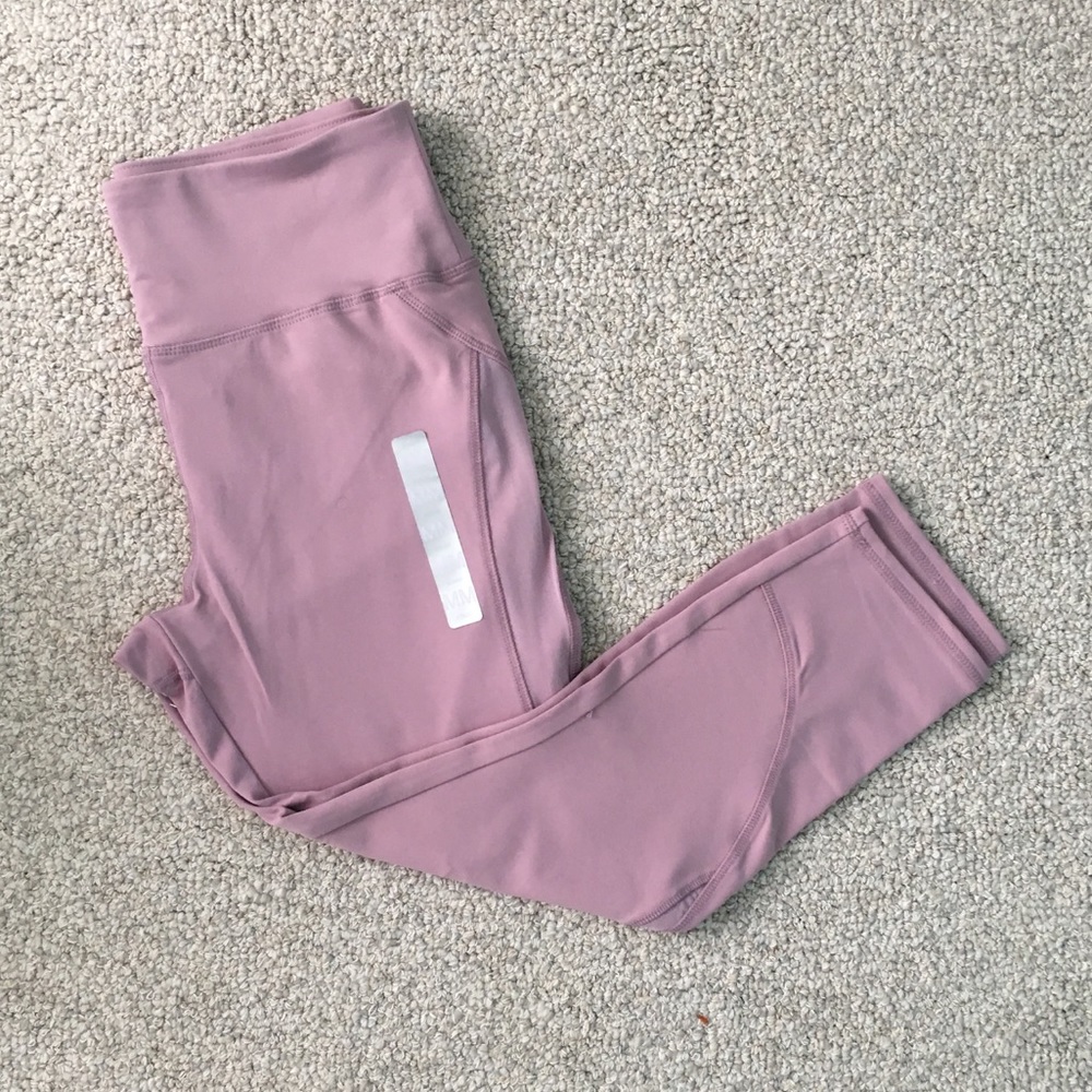 Mauve/ light pink leggings